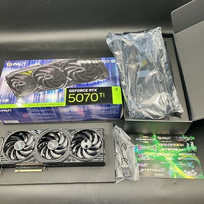 【大須店】中古  Palit NE7507T019T2-GB2031U(RTX5070Ti 16GB GamingPro-S) 188931 