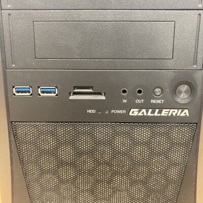 【静岡東瀬名店】中古  Thirdwave GALLERIA ZT(i7 8700/16GB/SSD240GB/GTX1060/W11H) 5140001840 