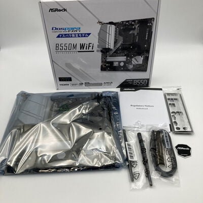 【神戸・三宮店】中古  ASRock B550M WiFi (B550 AM4 mATX DDR4) 3430006345 