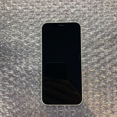 【千葉店】中古  【SIMロック解除済み】【au】Apple iPhone12 mini 5.4インチ 64GB (ホワイト)  MGA63J/A 155619 