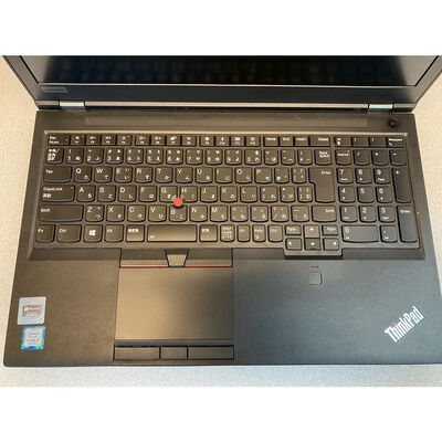 【京都店】中古  Lenovo ThinkPad P52　20MAS12700 (Core i7 8750H/16GB/SSD512GB/-/NVIDIA Quadro P1000 4GB/15.6ｲﾝﾁ/1920x1080/Wi-Fi/WEBCAM/W11H64) 176658 