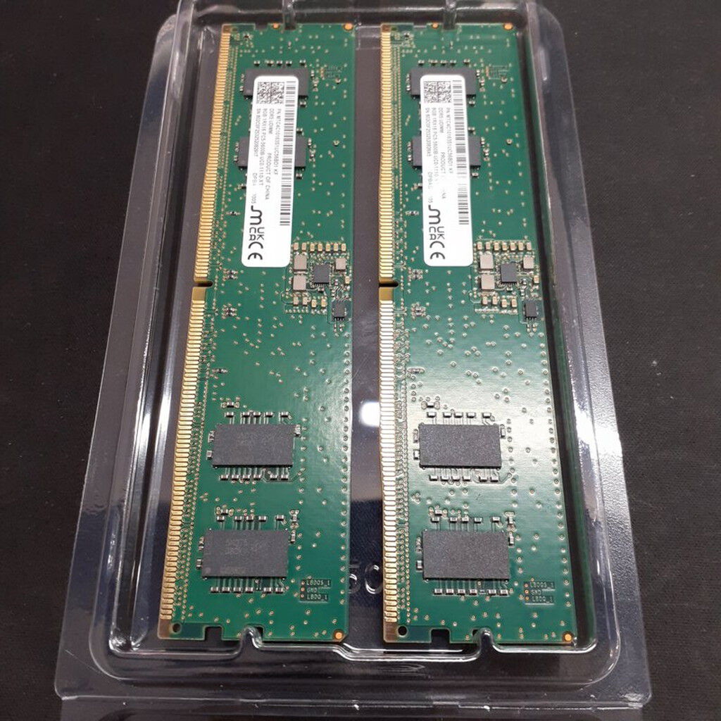 中古 8GB 2枚組(合計16GB) PC5-44800/DDR5-5600 デスクトップ用 190896