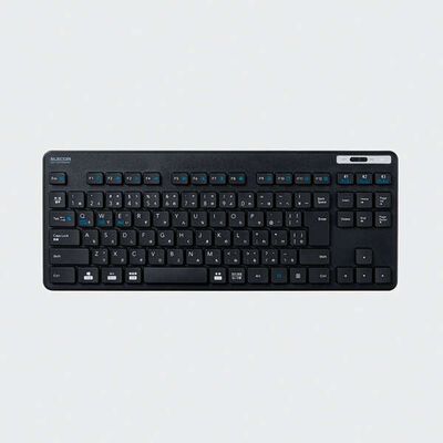 エレコム  Bluetooth 5.0 薄型コンパクトキーボード TK-FBM119KBK 