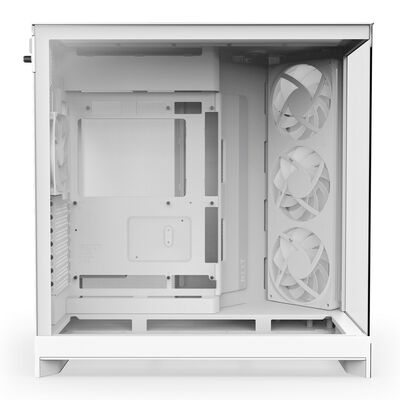 NZXT  H9 FLOW RGB CM-H92FW-R1 (E-ATX ガラス ホワイト) 