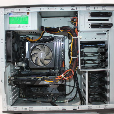 【通販センター】中古  TSUKUMO G-GEAR(AMD Ryzen 7 3700X/64GB DDR4 (PC4)/SSD500GB/BD-RE/NVIDIA GeForce RTX 3060 Ti 8GB/デスクトップ/W11H64 MAR) 195847 
