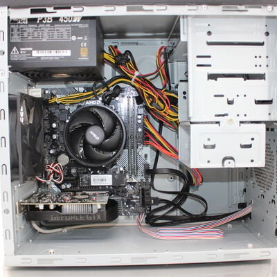 【通販センター】中古  THIRDWAVE Magnate EM041(AMD Ryzen 5 3500/8GB DDR4 (PC4)/SSD1TB/DVDマルチ/NVIDIA GeForce GTX 1650 4GB/W11H64 MAR) 199934 