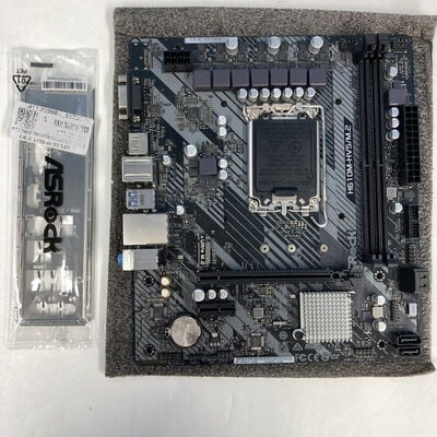【博多店】中古  ASRock H610M-HVS/M.2 R2.0 (H610 1700 mATX DDR4) 3310006755 