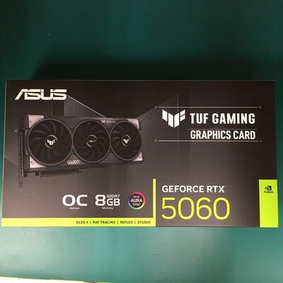 【佐賀南部バイパス店】中古  ASUS TUF-RTX5060-O8G-GAMING (RTX5060 8G) 179546 