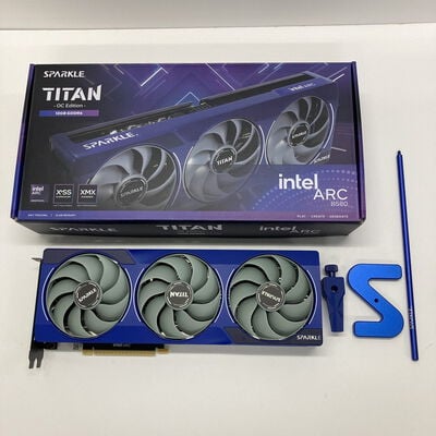 【神戸・三宮店】中古  SPARKLE Intel Arc B580 TITAN OC SB580T-12GOC ArcB580/12GB(GDDR6) 3430005939 