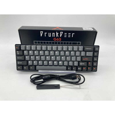 【郡山安積店】中古  DrunkDeer G65-B0A01 (有線 英語配列 Black) 4640002059