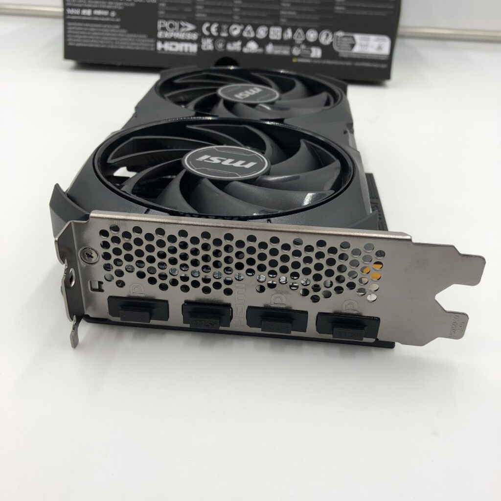 中古 MSI GeForce RTX 4060 VENTUS 2X BLACK 8G OC (RTX4060 8GB