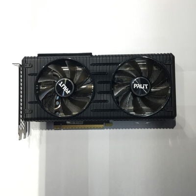【松山環状枝松店】中古  Palit GeForce RTX 3060 Ti Dual 8GB NE6306T019P2-190AD(8GB PCI-E) 4560001384 