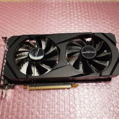 【鹿児島店】中古  玄人志向 GG-GTX1660SP-E6GB/DF (GTX1660 SUPER) 141211 