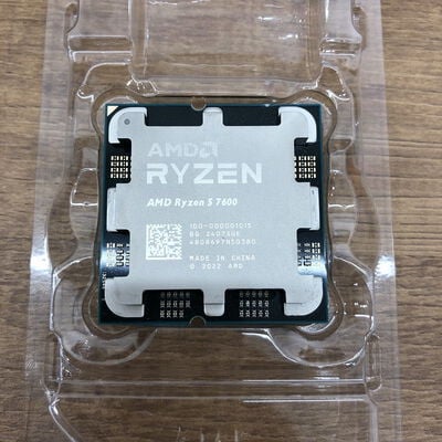 【宇都宮鶴田店】中古  AMD Ryzen 5 7600 (AM5/3.8GHz/38M/C6/T12/65W) 154484 