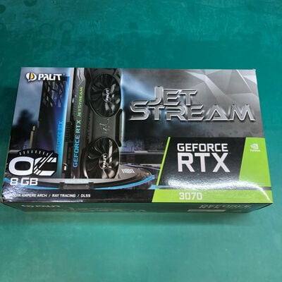 【静岡東瀬名店】中古  Palit RTX3070 JetStream OC NE63070T19P2-1040J (RTX3070 8G) 143909 