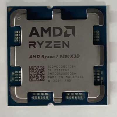 【八王子店】中古  AMD Ryzen 7 9800X3D (AM5/4.7/104M/C8/T16/120W) 172566 