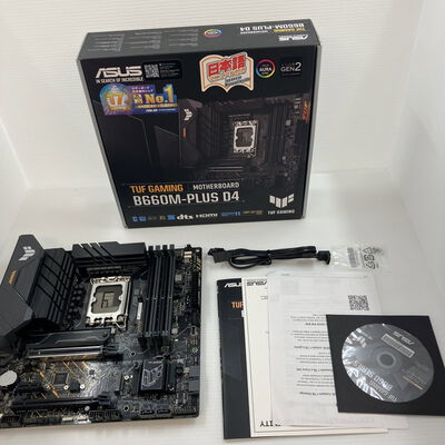 【秋葉原本店】中古  ASUS TUF GAMING B660M-PLUS D4 (B660 mATX DDR4) 150345 