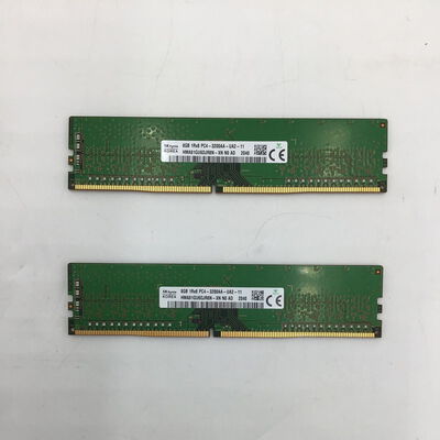 【白山FM松任店】中古  8GB 2枚組(合計16GB) PC4-25600/DDR4-3200 デスクトップ用 190923 