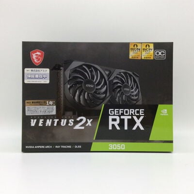 【浜松店】中古  MSI RTX 3050 VENTUS 2X 8G OC (RTX3050 8GB) 1300008196 