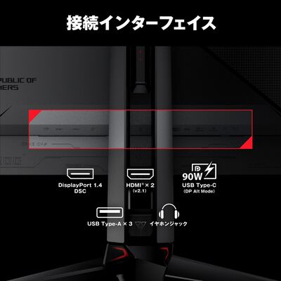ASUS  ROG Swift OLED PG32UCDP (31.5インチワイド 液晶モニター) 