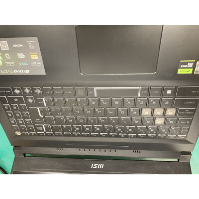 【富山本郷店】中古  MSI Bravo 15 C7V (Ryzen5 7535HS/16GB/SSD512GB/RTX4050/WLAN/15.6FHD/W11H64) 4760000873 