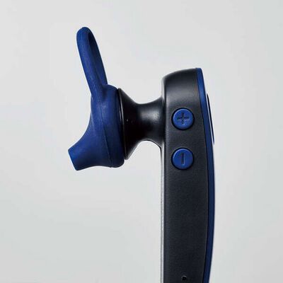 エレコム  LBT-HS11BU (Bluetoothハンズフリーヘッドセット ブルー) 