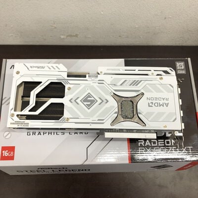 【福山ココローズ店】中古  ASRock RX9070XT SL 16G Steel Legend 16GB (RX9070XT 16G) 176937 