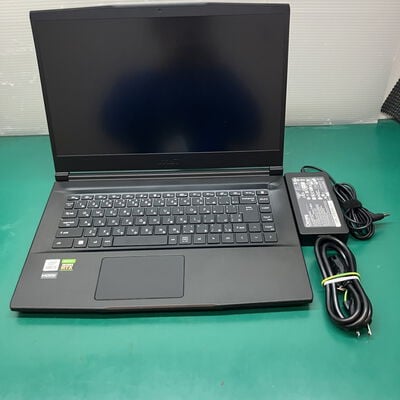 【浦添城間店(沖縄)】中古  MSI GF63 thin 10UC-3100jp (i5-10500H/8GB/SSD512GB/RTX3050/W11H) 4780001109【11/13値下げ!】 