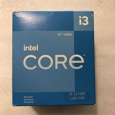 【甲府飯田店】中古  INTEL Core i3 12100F  (1700/3.3G/12M/C4/T8) 148617 