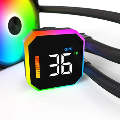 MONTECH  HyperFlow Digital 240 Black 