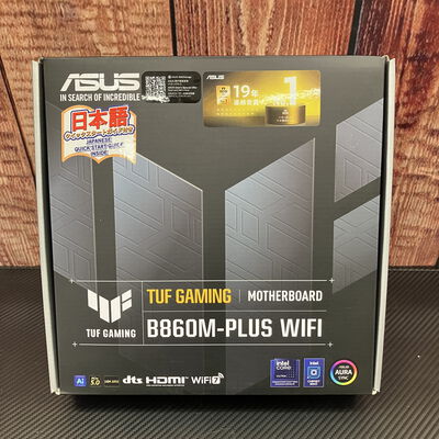 【富士青葉店】中古  ASUS TUF GAMING B860M-PLUS WIFI (B860 1851 mATX DDR5) 175446 