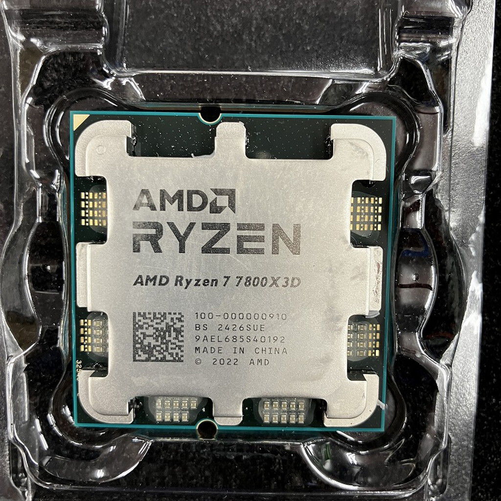 【中古】CPU AMD Ryzen 7 7800X3D 中古】AMD Ryzen 7 7800X3D (4.2GHz/TC:5GHz) BOX AM5/8C/16T/L3 96MB