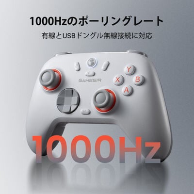GameSir  Nova2 Lite White (ワイヤレス ゲームパッド ホワイト) 