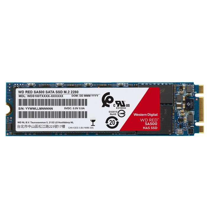 Western Digital WD Red SA500 WDS200T1R0B (M.2 2280 2TB