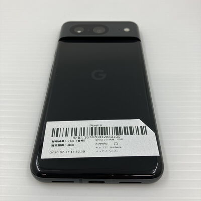 【秋葉原本店】中古  Google Pixel8 128GB Obsidian【SoftBank版SIMフリー】GZPFO 201535 
