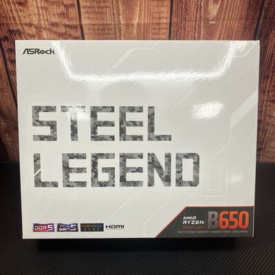 【富士青葉店】中古  ASRock B650 Steel Legend WiFi (B650 AM5 ATX) 5070001908 