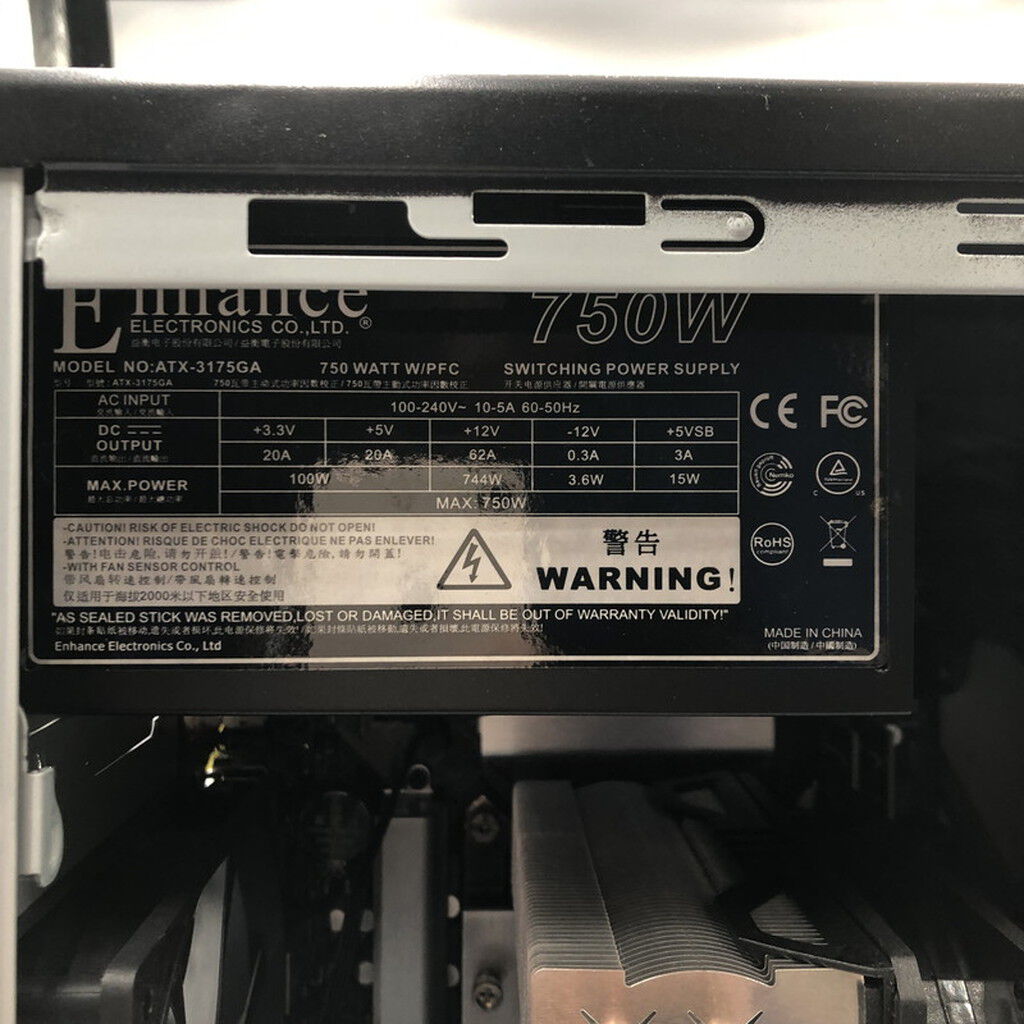 中古 iiyama LEVEL∞(i5 12400/16GB/SSD512GB/HDD1TB/DVD/RTX3060Ti