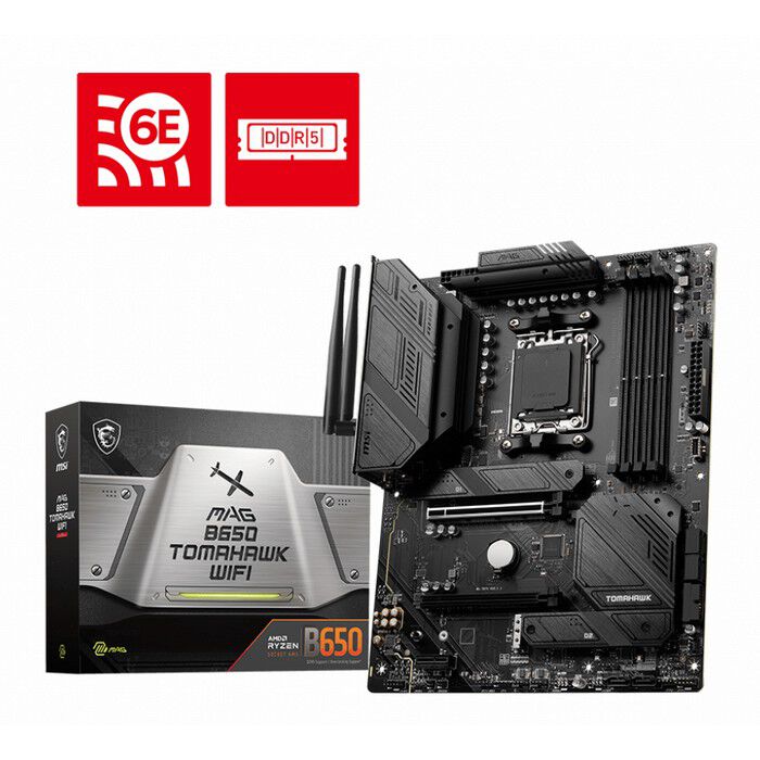 MSI MAG B650 TOMAHAWK WIFI (B650 AM5 ATX) ｜ パソコン通販の