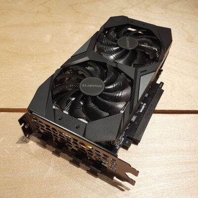 【鹿児島店】中古  GIGABYTE GV-N166SOC-6GD (GTX1660 SUPER) 141206 