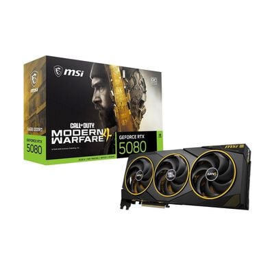 MSI  GeForce RTX 5080 16G COD MW4 EDITION OC (GeForce RTX 5080 16GB) 