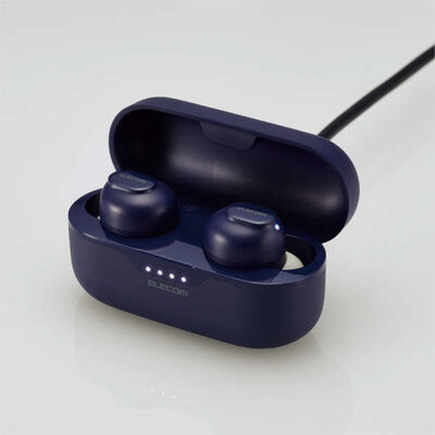 エレコム  LBT-TWS16NV (完全ワイヤレスBluetoothヘッドホン ネイビー) 
