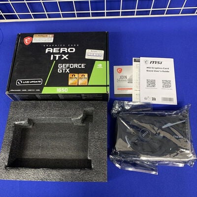 【横浜駅前店】中古  GeForce GTX 1650 AERO ITX 4G（GTX1650 4G GDR5） 3400008862 