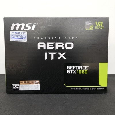 【長野稲里店】中古  MSI GTX 1060 AERO ITX 6G OC 5110001222 