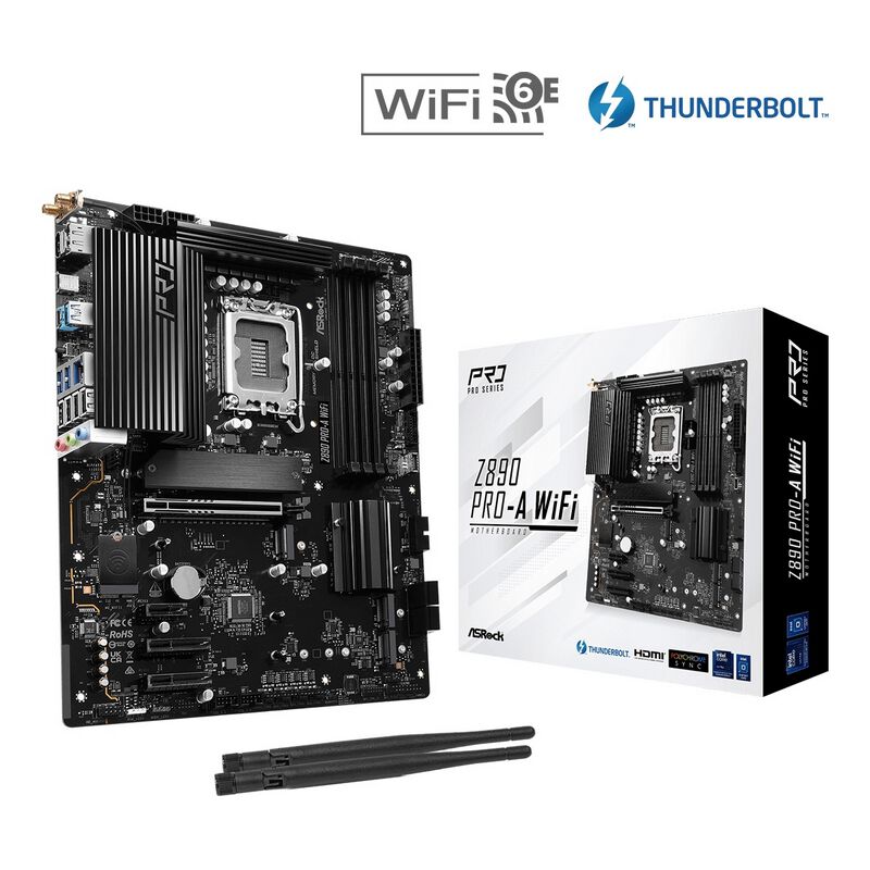 ASRock Z890 Pro-A WiFi (Z890 1851 ATX) ｜ パソコン通販のドスパラ
