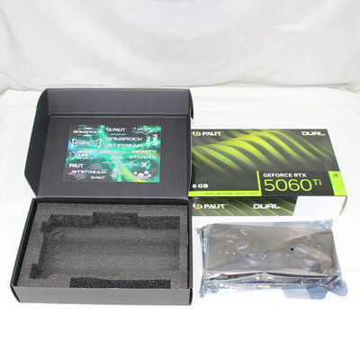 【通販センター】中古  Palit NE7506T019P1-GB2062D(RTX5060Ti Dual 8G) 178252 
