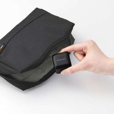 エレコム  ACDC-PD12565BK (USB Power Delivery 65W AC充電器 C-Cケーブル付属/1.5ｍ) 