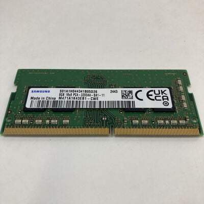 【神戸・三宮店】中古  PC4-25600 8GB ノート用(DDR4-3200) 158771 