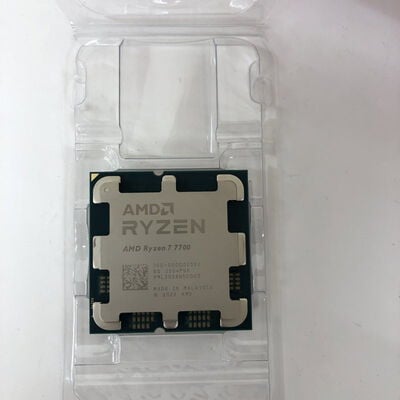 【長野稲里店】中古  AMD Ryzen 7 7700 (AM5/3.8GHz/40M/C8/T16/65W) 154483 