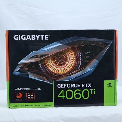 【通販センター】中古  GIGABYTE GV-N406TWF2OC-8GD (RTX4060Ti 8G) 175566 