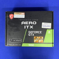 中古  GeForce GTX 1650 AERO ITX 4G（GTX1650 4G GDR5） 3400008862 
